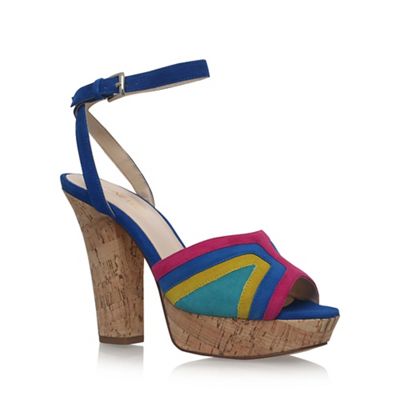 Multi-coloured 'Damonica' high heel sandals
